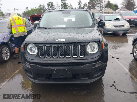 2017 Jeep Renegade Sport with VIN ZACCJBABXHPE67437, listed as a IAAI auction lot 41860179 with 135,381 mi miles and . Bid and sale history available at carsss.com. Image 12.