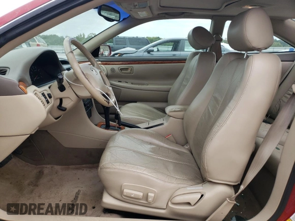 2002 Toyota Solara SE with VIN 2T1CF28P42C601042, listed as a Copart auction lot 74818624 with 70,551 mi miles and Salvage Title. Bid and sale history available at DreamBid. Image 7.