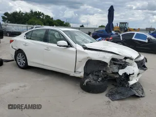2017 Infiniti Q50 Premium z VIN JN1EV7APXHM740187, wystawiony jako Copart lot #56606145 z przebiegiem 101 308 mil mil oraz Szkoda całkowita • Salvage title. Historia ofert i sprzedaży dostępna na DreamBid. Obrazek 4.