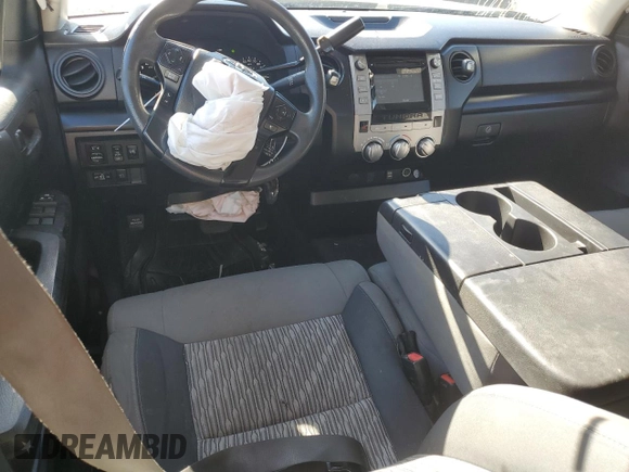 2019 Toyota Tundra SR with VIN 5TFRM5F16KX144493, listed as a Copart auction lot 48782385 with 135,742 mi miles and Salvage title. Bid and sale history available at DreamBid. Image 8.