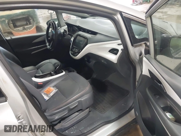 2019 Chevrolet Bolt EV Premier with VIN 1G1FZ6S09K4136793, listed as a IAAI auction lot 42135605 with 54,194 mi miles. Bid and sale history available at carsss.com. Image 5.