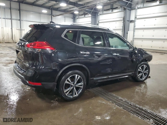 2017 Nissan Rogue SL with VIN 5N1AT2MV5HC776188, listed as a Copart auction lot 47868305 with 105,537 mi miles and Salvage Title. Bid and sale history available at carsss.com. Image 3.