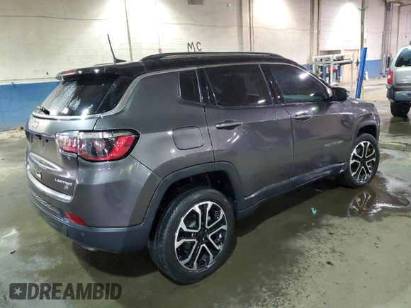 2022 Jeep Compass (RED) Edition с VIN 3C4NJDCB8NT159186, выставлен на аукционе Copart как лот 42608905 с пробегом 20 883 миль миль и Списание • Salvage title. История ставок и продаж доступна на DreamBid. Изображение 3.
