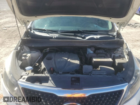 2016 Kia Sportage LX with VIN KNDPB3AC7G7880778, listed as a Copart auction lot 47276945 with 189,032 mi miles and Salvage Title. Bid and sale history available at carsss.com. Image 13.