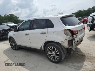 2017 Mitsubishi Outlander ES with VIN JA4AP3AU7HZ002767, listed as a Copart auction lot 55494795 with 157,138 mi miles and Salvage title. Bid and sale history available at DreamBid. Image 2.