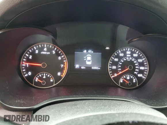 2020 Kia Optima LX with VIN 5XXGT4L30LG396825, listed as a Copart auction lot 50509005 with 93,860 mi miles and Salvage title. Bid and sale history available at DreamBid. Image 9.