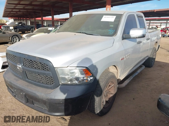 2013 Ram 1500 Express with VIN 1C6RR6FT8DS707009, listed as a IAAI auction lot 41492721 with 305,297 mi miles and . Bid and sale history available at DreamBid. Image 2.