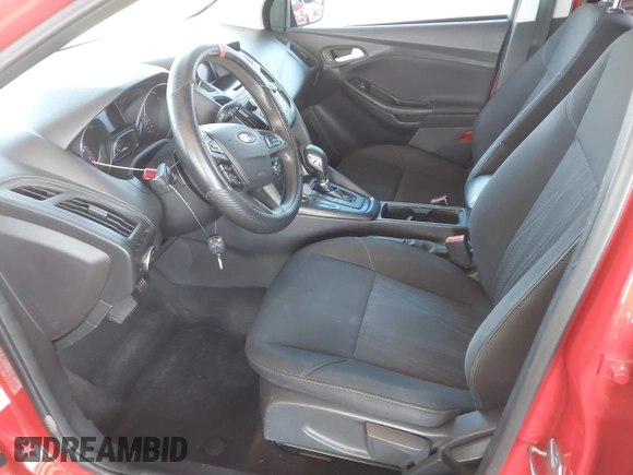 2017 Ford Focus SE with VIN 1FADP3F25HL285849, listed as a IAAI auction lot 41709240 with 90,652 mi miles. Bid and sale history available at carsss.com. Image 5.