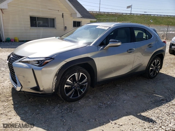 2021 Lexus UX with VIN JTHP9JBH9M2040616, listed as a Copart auction lot 49182703 with 14,339 mi miles. Bid and sale history available at carsss.com. Image 1.