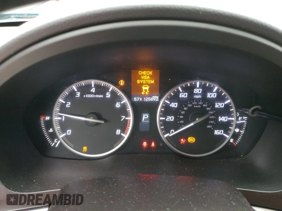 2017 Acura ILX with VIN 19UDE2F34HA001708, listed as a Copart auction lot 52744645 with 125,892 mi miles and Salvage Title. Bid and sale history available at carsss.com. Image 9.