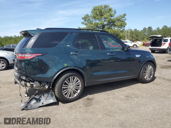 2017 Land Rover Discovery HSE Luxury z VIN SALRHBBV0HA037312, wystawiony jako Copart lot #54817455 z przebiegiem 62 839 mil mil oraz Szkoda całkowita • Salvage title. Historia ofert i sprzedaży dostępna na DreamBid. Obrazek 3.