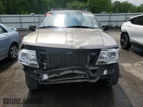 2000 Jeep Grand Cherokee Laredo с VIN 1J4G248S4YC299003, выставлен на аукционе Copart как лот 55937685 с пробегом Не указан миль и Списание • Salvage title. История ставок и продаж доступна на DreamBid. Изображение 5.