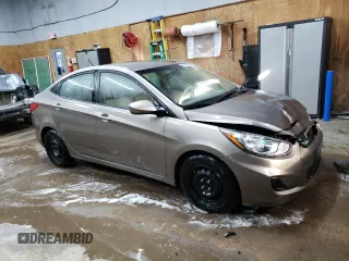 2012 Hyundai Accent GLS with VIN KMHCT4AE9CU220056, listed as a Copart auction lot 71286854 with 211,503 mi miles and Salvage Title. Bid and sale history available at carsss.com. Image 4.