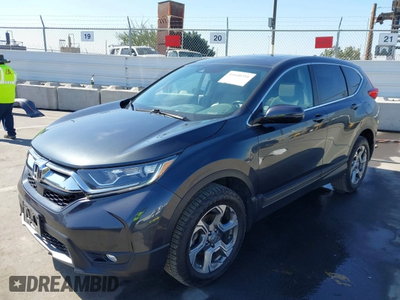 2019 Honda CR-V EX-L with VIN 5J6RW2H89KA002929, listed as a IAAI auction lot 41640391 with 50,024 mi miles. Bid and sale history available at carsss.com. Image 2.
