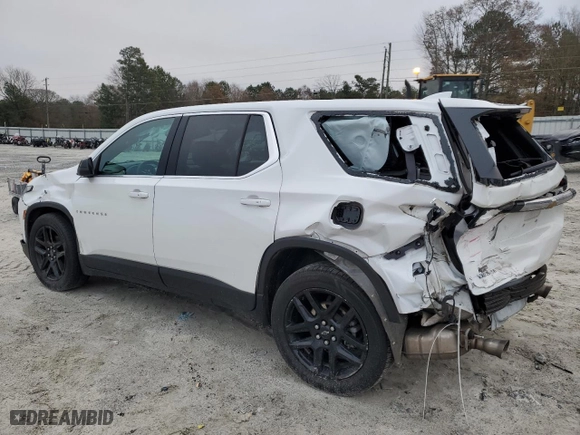 2023 Chevrolet Traverse LS with VIN 1GNERFKW5PJ169443, listed as a Copart auction lot 85680314 with 87,070 mi miles and Salvage Title. Bid and sale history available at carsss.com. Image 2.