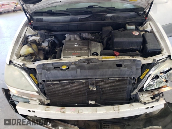 2002 Lexus RX 300 with VIN JTJHF10U720267677, listed as a Copart auction lot 74629634 with 190,105 mi miles and Salvage Title. Bid and sale history available at carsss.com. Image 14.