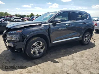 2022 Hyundai Santa Fe SEL z VIN 5NMS3DAJ4NH464270, wystawiony jako Copart lot #56100765 z przebiegiem 79 553 mil mil oraz Szkoda całkowita • Salvage title. Historia ofert i sprzedaży dostępna na DreamBid. Obrazek 1.