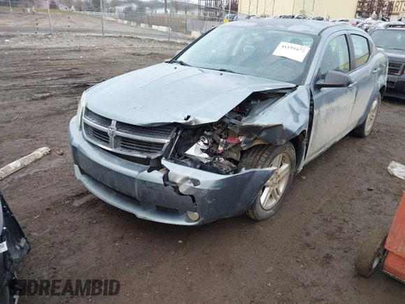 2009 Dodge Avenger SXT with VIN 1B3LC56B09N522736, listed as a IAAI auction lot 41195477 with 100,977 mi miles and . Bid and sale history available at DreamBid. Image 2.