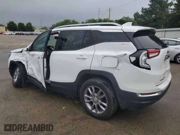 2024 GMC Terrain SLT с VIN 3GKALVEG8RL142907, выставлен на аукционе Copart как лот 58920255 с пробегом 36 326 миль миль и Списание • Salvage title. История ставок и продаж доступна на DreamBid. Изображение 2.