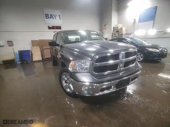 2021 Ram 1500 Classic Tradesman with VIN 3C6RR7KG4MG706025, listed as a Copart auction lot 48342585 with 28,183 mi miles and Salvage Title. Bid and sale history available at carsss.com. Image 14.