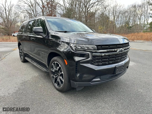 2021 Chevrolet Suburban RST with VIN 1GNSKEKD7MR480448, listed as a Copart auction lot 87133214 with 279,191 mi miles and Clean Title. Bid and sale history available at carsss.com. Image 1.