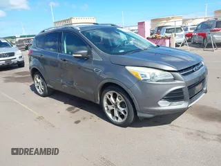 2013 Ford Escape Titanium with VIN 1FMCU0J9XDUC16155, listed as a IAAI auction lot 42373566 with 132,608 mi miles and . Bid and sale history available at DreamBid. Image 1.
