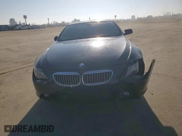 2006 BMW 6 Series 650Ci with VIN WBAEH13496CR50851, listed as a Copart auction lot 87455644 with 57,481 mi miles and Salvage Title. Bid and sale history available at carsss.com. Image 11.