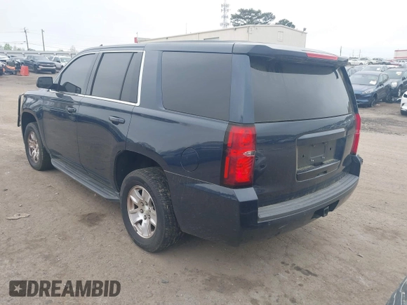 2017 Chevrolet Tahoe Commercial with VIN 1GNLCDEC9HR254559, listed as a IAAI auction lot 41923902 with 178,072 mi miles and . Bid and sale history available at DreamBid. Image 3.