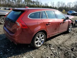 2016 Volvo V60 T5 Drive-E Premier with VIN YV140MEK5G1294075, listed as a Copart auction lot 43896835 with 53,055 mi miles and Salvage Title. Bid and sale history available at carsss.com. Image 3.