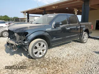2017 Ford F-150 XL with VIN 1FTEW1EG5HFA43001, listed as a Copart auction lot 59080515 with 145,887 mi miles and Salvage title. Bid and sale history available at DreamBid. Image 1.