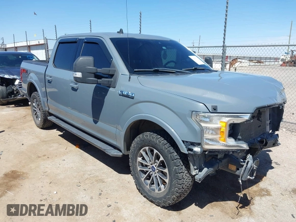 2020 Ford F-150 XL with VIN 1FTEW1E57LKE71523, listed as a IAAI auction lot 42265118 with 83,788 mi miles and . Bid and sale history available at DreamBid. Image 1.
