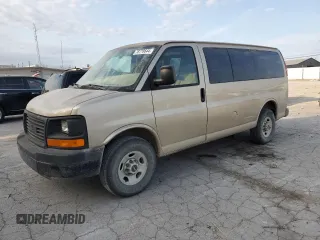 2009 GMC Savana z VIN 1GJHG35K991153535, wystawiony jako Copart lot #78778644 z przebiegiem 97 207 mil mil oraz Szkoda całkowita • Salvage title. Historia ofert i sprzedaży dostępna na DreamBid. Obrazek 1.