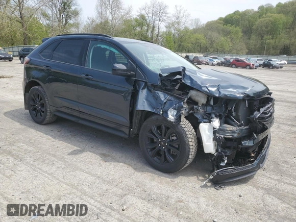 2022 Ford Edge SE z VIN 2FMPK4G91NBA11644, wystawiony jako Copart lot #55271435 z przebiegiem 35 114 mil mil oraz Szkoda całkowita • Salvage title. Historia ofert i sprzedaży dostępna na DreamBid. Obrazek 4.