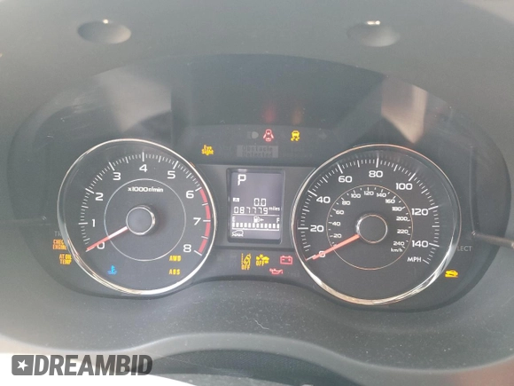 2015 Subaru Forester Touring with VIN JF2SJAWCXFH559970, listed as a Copart auction lot 62570395 with 87,779 mi miles and Salvage title. Bid and sale history available at DreamBid. Image 9.