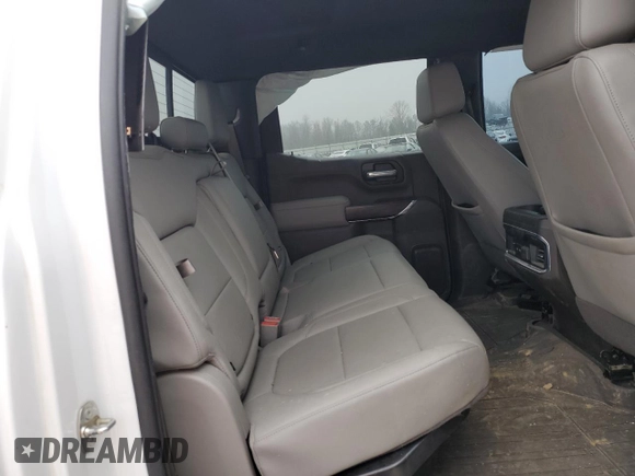 2022 GMC Sierra 1500 SLT with VIN 3GTU9DED8NG157157, listed as a Copart auction lot 48980055 with 94,065 mi miles and Salvage Title. Bid and sale history available at DreamBid. Image 10.