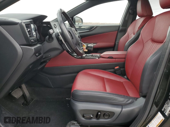 2022 Lexus NX with VIN JTJAGCEZ9N5004239, listed as a Copart auction lot 77799624 with 19,711 mi miles and Salvage Title. Bid and sale history available at carsss.com. Image 7.