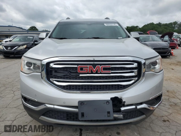 2018 GMC Acadia SLT with VIN 1GKKNWLS2JZ141423, listed as a Copart auction lot 60933745 with 107,605 mi miles and Clean title. Bid and sale history available at DreamBid. Image 5.