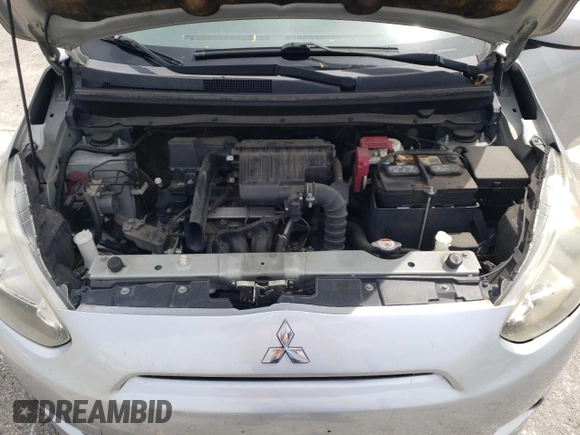 2015 Mitsubishi Mirage DE z VIN ML32A3HJ2FH032384, wystawiony jako Copart lot #54233015 z przebiegiem 87 927 mil mil oraz Szkoda całkowita • Salvage title. Historia ofert i sprzedaży dostępna na DreamBid. Obrazek 12.