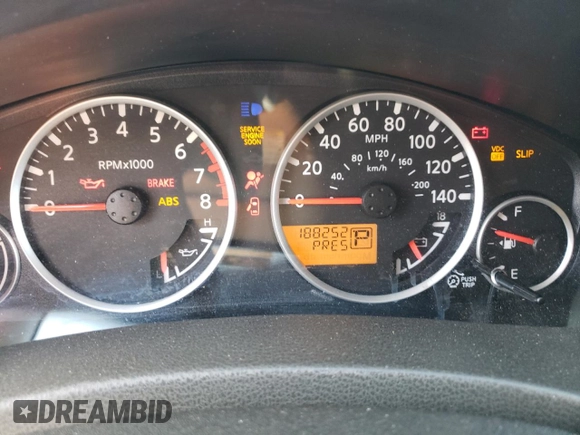 2011 Nissan Pathfinder SV with VIN 5N1AR1NN4BC624045, listed as a Copart auction lot 56396325 with 188,252 mi miles and Salvage title. Bid and sale history available at DreamBid. Image 9.