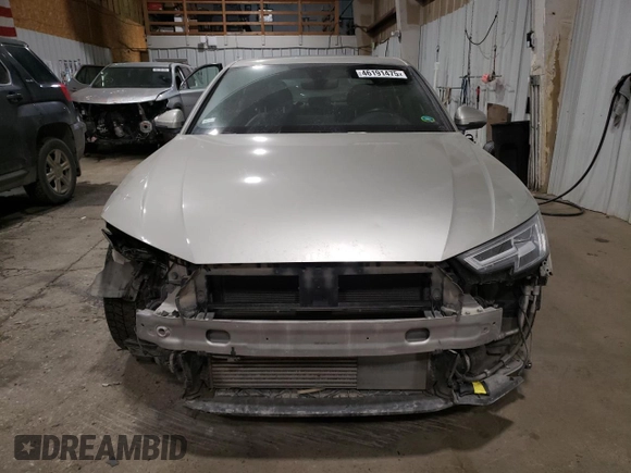 2017 Audi A4 Prestige with VIN WAUFNAF49HN070099, listed as a Copart auction lot 46191475 with 43,538 mi miles and Salvage Title. Bid and sale history available at carsss.com. Image 5.