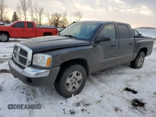 2005 Dodge Dakota SLT with VIN 1D7HE48K65S138533, listed as a Copart auction lot 88745565 with 87,046 mi miles and Clean Title. Bid and sale history available at DreamBid. Image 1.
