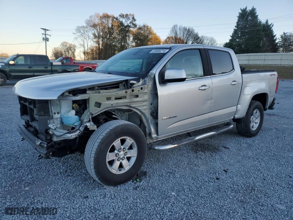 2017 Chevrolet Colorado 4WD WT with VIN 1GCGTBEN8H1204900, listed as a Copart auction lot 83888214 with 62,299 mi miles and Salvage Title. Bid and sale history available at carsss.com. Image 1.