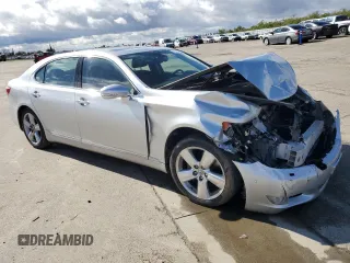 2012 Lexus LS 460 L with VIN JTHGL5EF2C5045169, listed as a Copart auction lot 48004885 with Not provided miles and Salvage title. Bid and sale history available at DreamBid. Image 4.