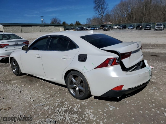 2016 Lexus IS 350 with VIN JTHBE1D24G5026575, listed as a Copart auction lot 46454675 with 102,619 mi miles and Salvage Title. Bid and sale history available at carsss.com. Image 2.