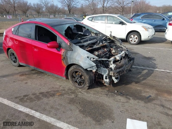 2012 Toyota Prius One with VIN JTDKN3DUXC5397653, listed as a IAAI auction lot 41790292 with 1 mi miles. Bid and sale history available at carsss.com. Image 1.