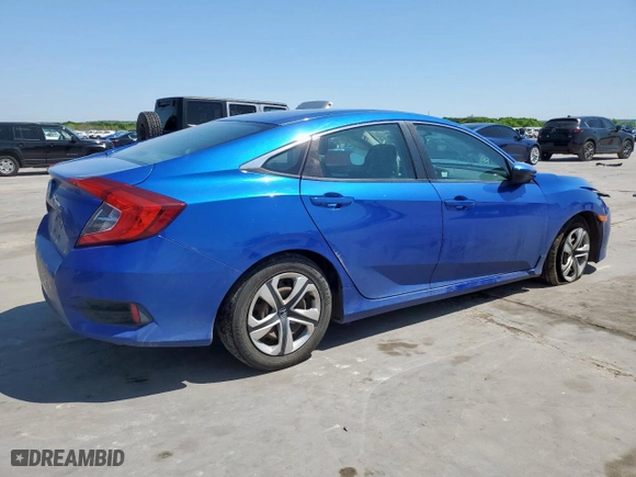 2017 Honda Civic Sedan LX with VIN 19XFC2F55HE044515, listed as a Copart auction lot 52411275 with 102,750 mi miles and Salvage Title. Bid and sale history available at carsss.com. Image 3.