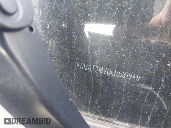 2020 Nissan Rogue S z VIN KNMAT2MV0LP531949, wystawiony jako IAAI lot #40987149 z przebiegiem Nie podano mil oraz . Historia ofert i sprzedaży dostępna na DreamBid. Obrazek 16.