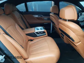 2018 BMW 7 Series 740i xDrive with VIN WBA7E4C57JGV23729, listed as a Copart auction lot 69546442 with 46,216 mi miles. Bid and sale history available at carsss.com. Image 10.