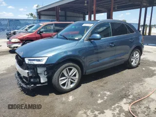 2018 Audi Q3 Premium Plus z VIN WA1JCCFS7JR016385, wystawiony jako Copart lot #55317085 z przebiegiem 40 410 mil mil oraz Szkoda całkowita • Salvage title. Historia ofert i sprzedaży dostępna na DreamBid. Obrazek 1.
