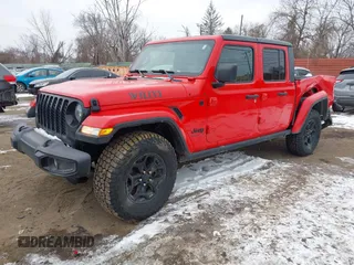 2021 Jeep Gladiator Willys с VIN 1C6HJTAG6ML550649, выставлен на аукционе IAAI как лот 41530585 с пробегом 119 002 миль миль и . История ставок и продаж доступна на DreamBid. Изображение 19.